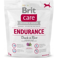 Brit Care (Брит Кеа) Endurance (1 кг) корм для взрослых активных собак с уткой и рисом